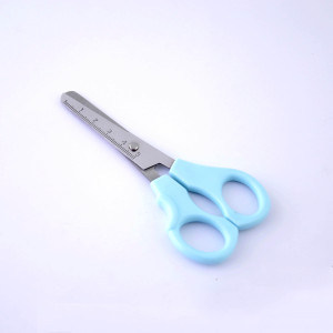 Durable School Stationery Students Scissors with Ruler Scale